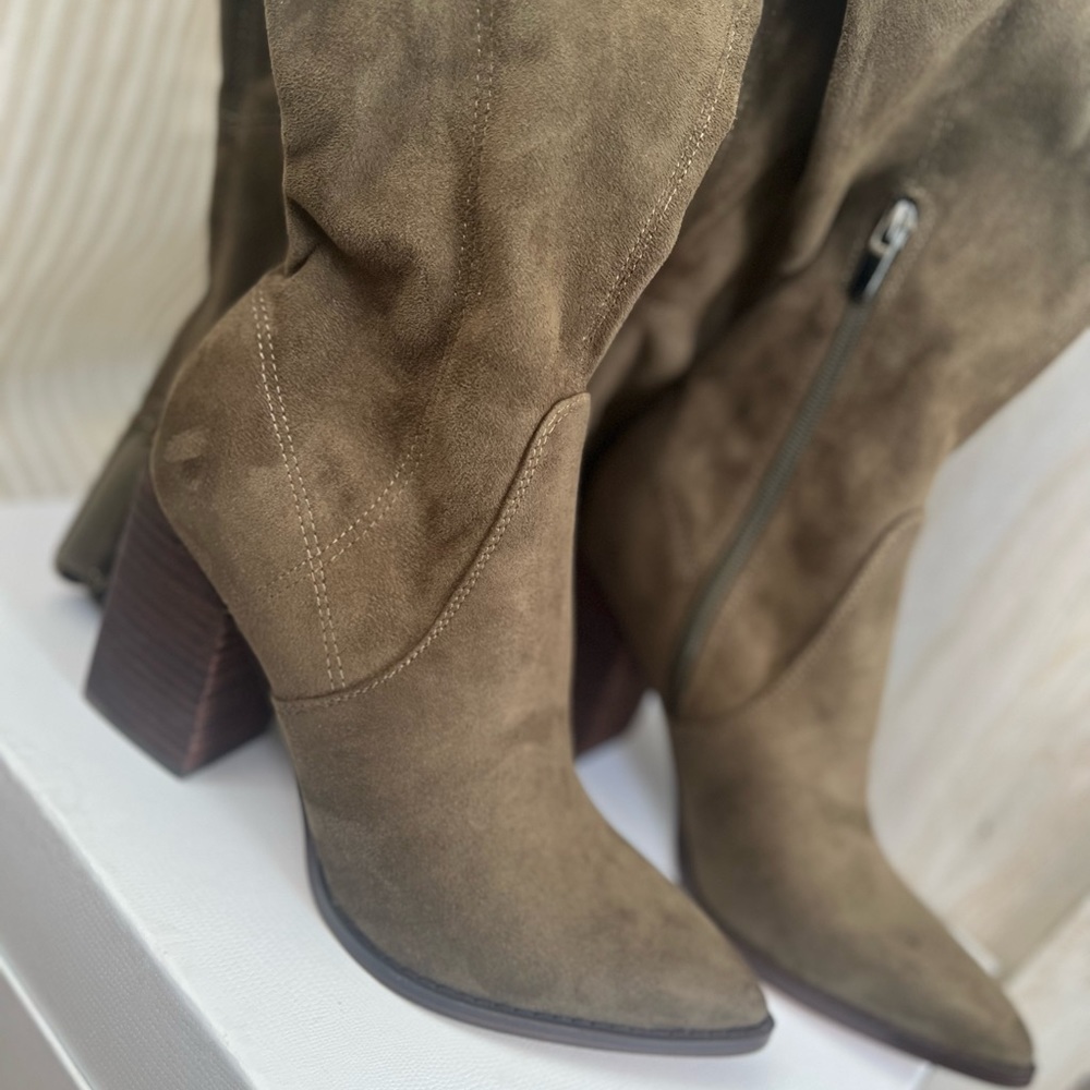 Nine West Thigh high heeled boot
